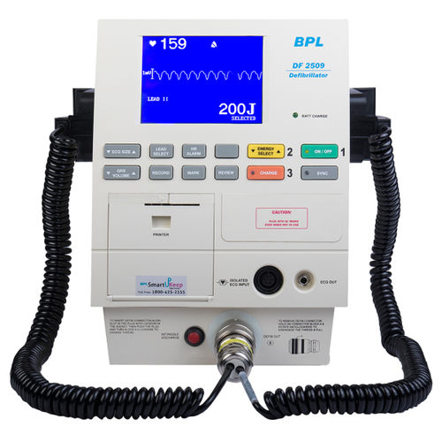 Desfibrilador externo manual - DF 2509/R - BPL Medical Technologies