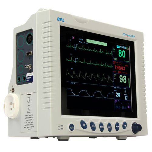 Monitor de paciente ECG - EXCELLO - BPL Medical Technologies - RESP / TEMP / PNI