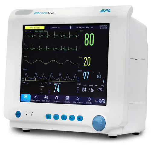 Monitor de paciente compacto - ELITEVIEW EV10 - BPL Medical Technologies - ECG / RESP / TEMP