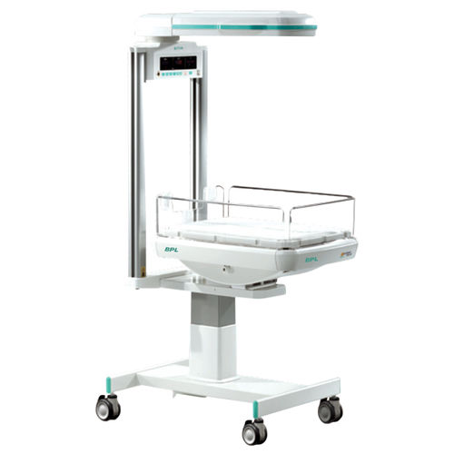 Plataforma calentadora para neonatos con ruedas - BPL Medical Technologies