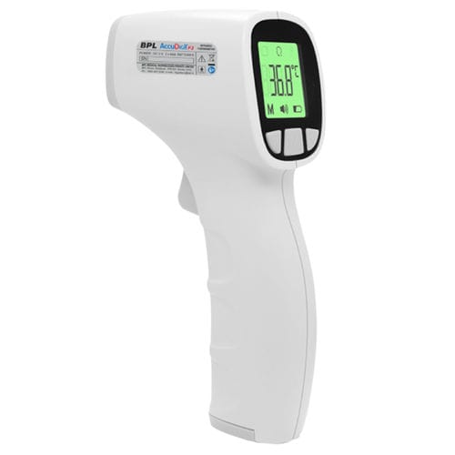 Termómetro médico - ACCUDIGIT F2 - BPL Medical Technologies - de infrarrojos / frontal / sin contacto