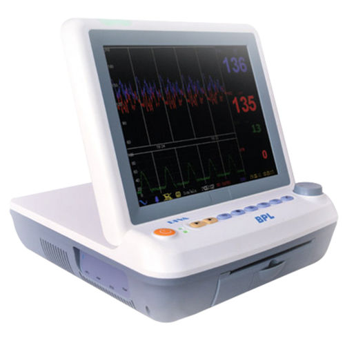 Monitor fetal FHR - FM 9853 - BPL Medical Technologies - gemelar / TOCO / con impresora