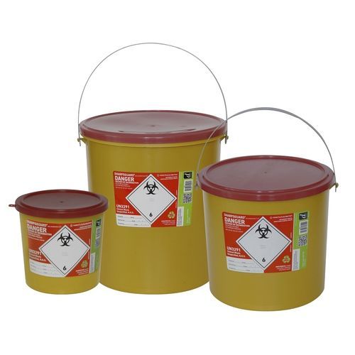 Contenedor de desechos - SHARPSGUARD® eco anatomical - Daniels Healthcare - de manipulación / seguro