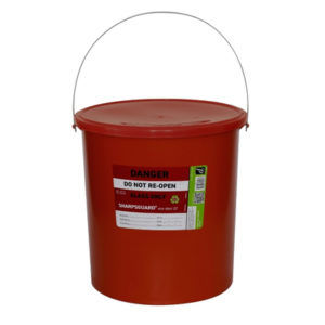 Contenedor para transporte - SHARPSGUARD® eco dani - Daniels Healthcare - de desechos / seguro