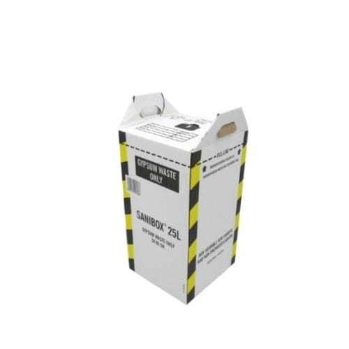 Contenedor de desechos - SANIBOX® gypsum 25 - Daniels Healthcare - de cartón