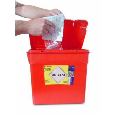 Contenedor para transporte - DD854 - Daniels Healthcare - de laboratorio / biológico / seguro