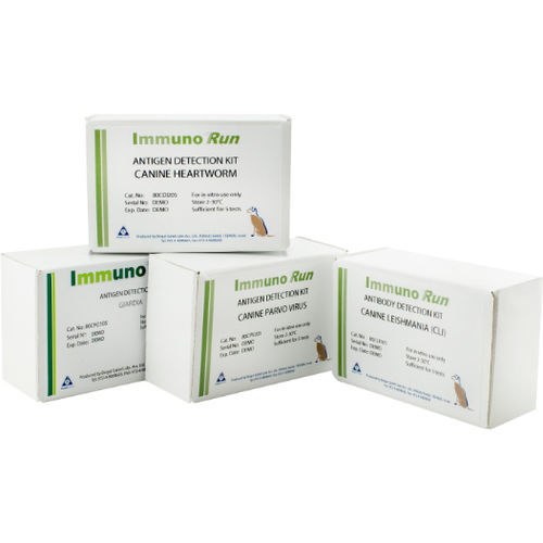 Kit de prueba para enfermermedades infecciosas - ImmunoRun - Biogal – Galed Laboratories - veterinario / para animales / inmunocromatográfico