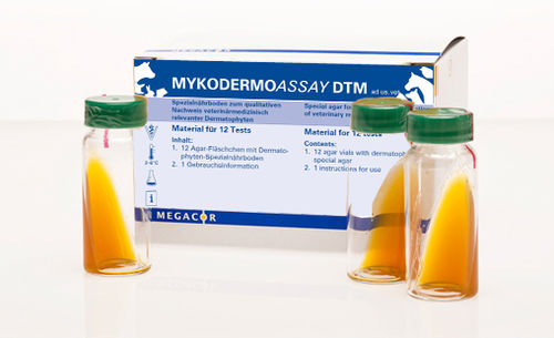 Reactivo de laboratorio veterinario - MYKODERMOASSAY DTM - MEGACOR Diagnostik - gel de agar / para microbiología / para cultivos celulares
