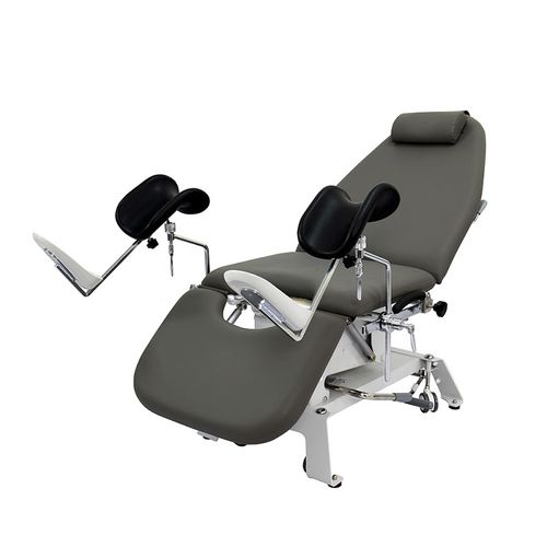 Sillón de reconocimiento ginecológico - DP-YF103 - Guangdong Dongpin Beauty & Medical Technology - hidráulico / de altura variable / con respaldo regulable