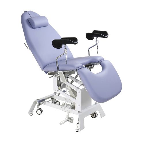 Sillón de reconocimiento ginecológico - DP-YF011 - Guangdong Dongpin Beauty & Medical Technology - eléctrico / de altura variable / con respaldo regulable