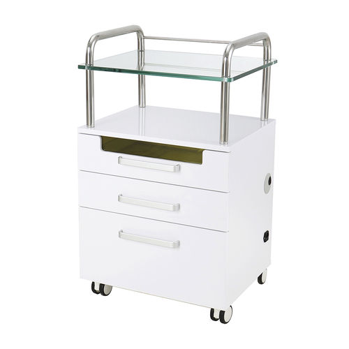 Mesa de instrumentos de plástico - DP-6053T - Guangdong Dongpin Beauty & Medical Technology - eléctrica