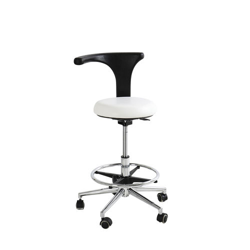 Silla para clínica dental - DP-Y915 - Guangdong Dongpin Beauty & Medical Technology - con ruedas / con reposapiés / para adulto