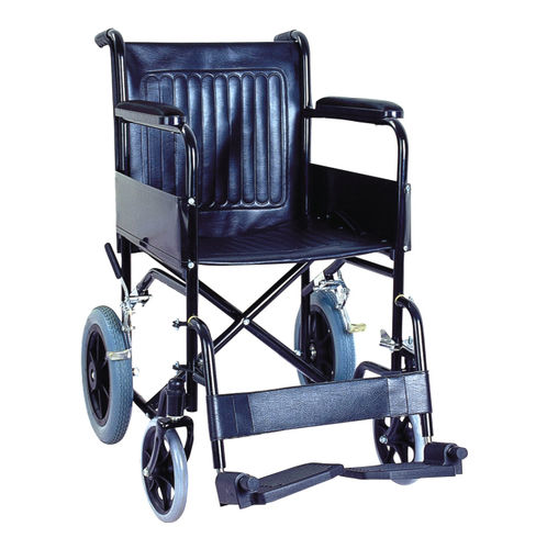 Silla de ruedas manual - DP-SC9010P - Guangdong Dongpin Beauty & Medical Technology - todoterreno / con reposapiernas / con reposabrazos