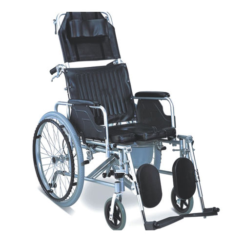 Silla de ruedas manual - DP-SC8020C - Guangdong Dongpin Beauty & Medical Technology - de interior / plegable / con orinal
