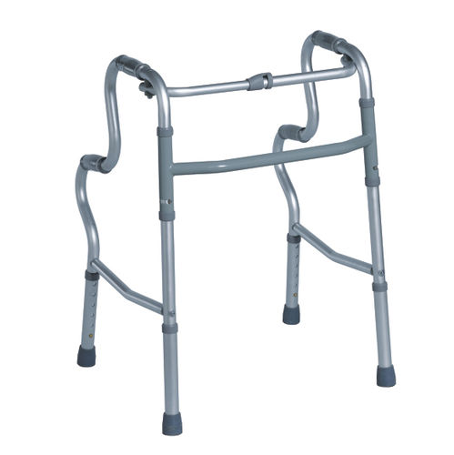 Andador bariátrico - DP-SC4015A - Guangdong Dongpin Beauty & Medical Technology - de altura variable / plegable / con asiento