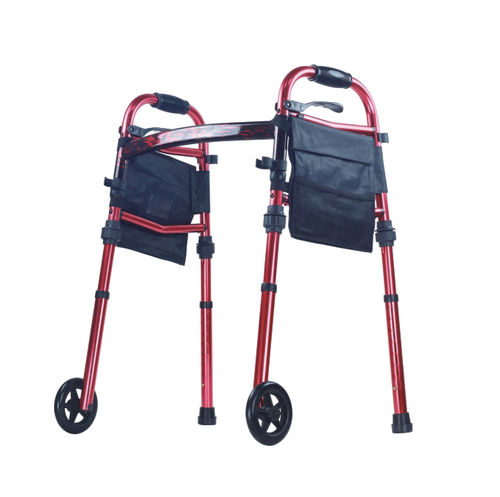 Andador bariátrico - DP-SC4003KD - Guangdong Dongpin Beauty & Medical Technology - plegable / con asiento / de altura variable