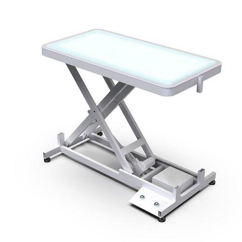 Mesa de aseo elevadora - DP-XFLP2 - Guangdong Dongpin Beauty & Medical Technology - manual / plegable