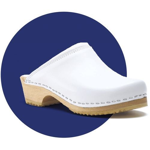 Zueco hospitalario unisex - ClassicKlog - Toffeln - antiestático / blanco