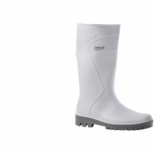 Bota de hospital unisex - ErgoBoot - Toffeln - lavable / antiestática / blanca