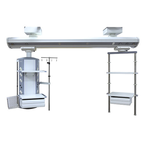 Columna de distribución de techo - HFP-C+E - Shanghai Huifeng Medical Instrument - para cuidados intensivos / modular / con estantes
