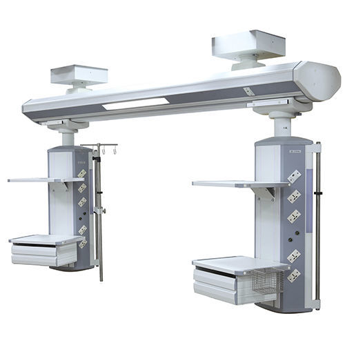 Columna de distribución de techo - HFP-E+E  - Shanghai Huifeng Medical Instrument - para cuidados intensivos / modular / con estantes