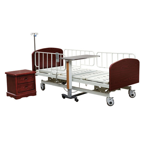 Cama de hospital - HF-832 - Shanghai Huifeng Medical Instrument - eléctrica / de altura regulable / con ruedas