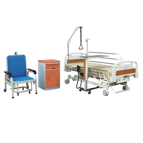Cama médica - HF-835 - Shanghai Huifeng Medical Instrument - eléctrica / de altura regulable / plegable