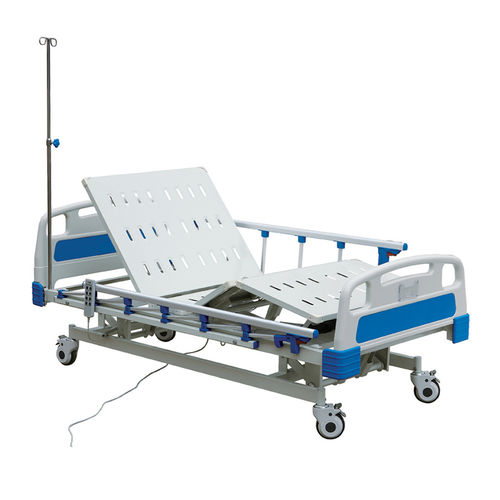 Cama de hospital - HF-836 - Shanghai Huifeng Medical Instrument - eléctrica / de altura regulable / con ruedas