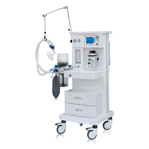 Estación de anestesia en carro - HF-560B3 - Shanghai Huifeng Medical Instrument - con ventilador / con monitorización respiratoria