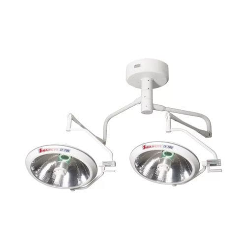 Lámpara cialítica de techo - ZF700/700 - Shanghai Huifeng Medical Instrument - halógena / 2 brazos / 110V / 60 Hz