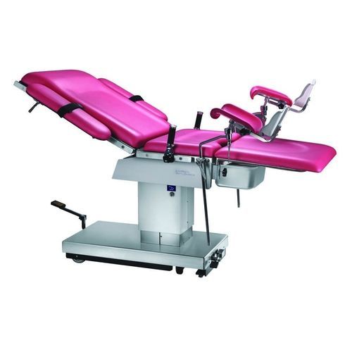 Sillón de parto hidráulico - HFMPB06C - Shanghai Huifeng Medical Instrument - con ruedas / con reposapiernas