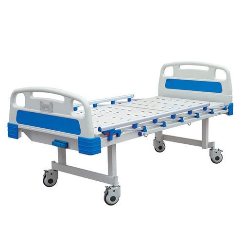 Cama de hospital - HF-818 - Shanghai Huifeng Medical Instrument - manual / plegable / con ruedas