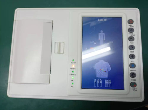 Electrocardiógrafo para diagnóstico en reposo - HF-ECG1203D - Shanghai Huifeng Medical Instrument - 1 canal / digital / con pantalla táctil