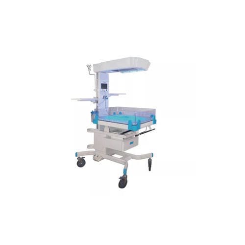Incubadora neonatal con ruedas - HFBRW-4000A - Shanghai Huifeng Medical Instrument - con 4 ventanas de acceso