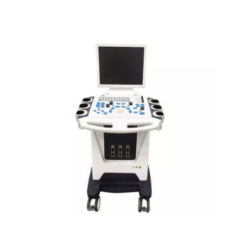 Ecógrafo con soporte - HF-F3 - Shanghai Huifeng Medical Instrument - para ecografía polivalente / doppler-color
