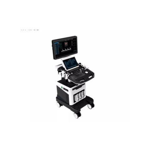 Ecógrafo con soporte - HF-T5Pro - Shanghai Huifeng Medical Instrument - para ecografía polivalente / blanco y negro / doppler-color