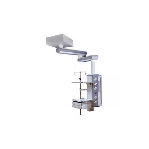 Brazo de distribución de techo - HFP-SS90/160 - Shanghai Huifeng Medical Instrument - para endoscopia / para cuidados intensivos / con estantes