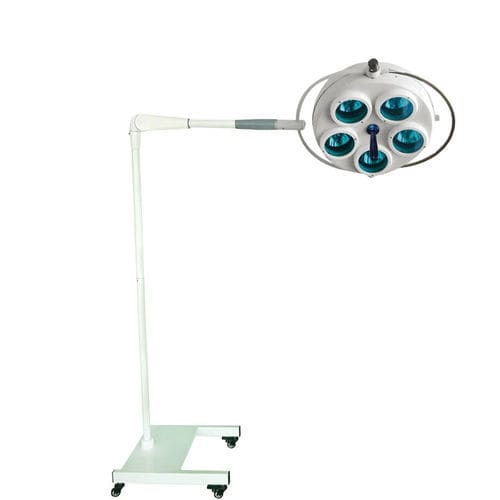 Lámpara cialítica móvil - YD01-5 - Shanghai Huifeng Medical Instrument - LED / halógena / 110V / 60 Hz