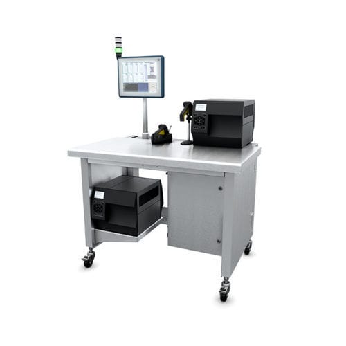 Sistema de embalaje manual - PACKSTATION™ FMP - Optel Vision - de pie / de cajas / para cajas
