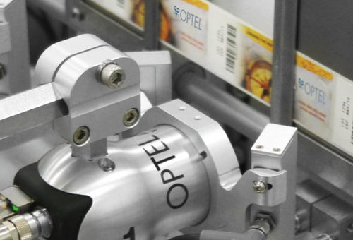 Estación de serialización farmacéutica de etiquetado - LABELTRACKER™ - Optel Vision
