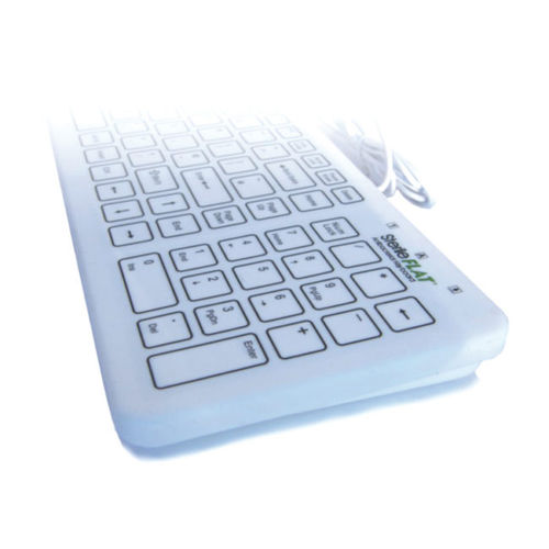Teclado médico de silicona - SF09-02 - SterileFLAT - USB / antibacterias