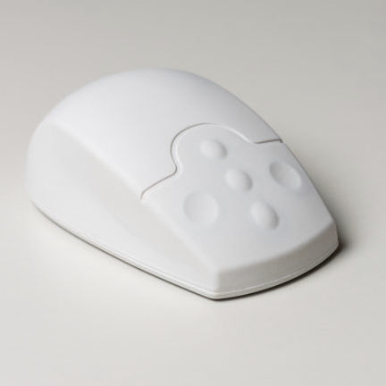 Ratón médico láser - SF08-15 - SterileFLAT - con botones de desplazamiento / de silicona / hermético