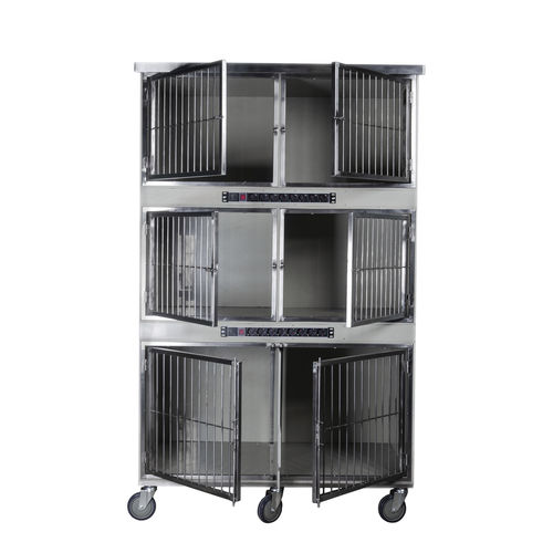 Jaula veterinaria para gatos - 80385 - Vetbot - para perros / modular / de polipropileno