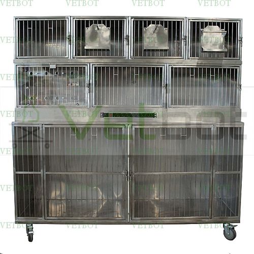 Jaula veterinaria para perros - 80430  - Vetbot - para gatos / modular / 9 compartimentos