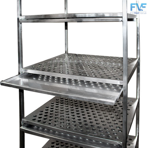 Rejilla para jaulas de animales - 1342CL - Vetbot - para almacenamiento / móvil / con ruedas