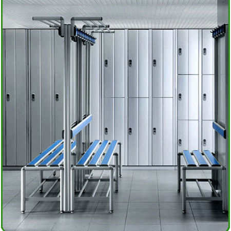 Banco para sala de espera - WELLNESS series - Patentverwag Italia Srl - para vestuario de hospital / para vestuario / modular