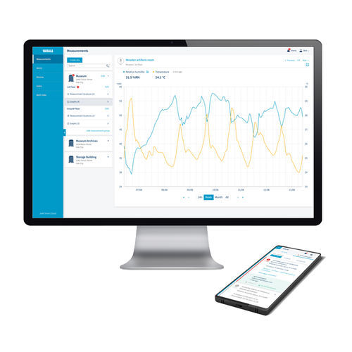Sistema de monitorización de temperatura - Jade Smart - Vaisala - de humedad / médico / de calidad del aire