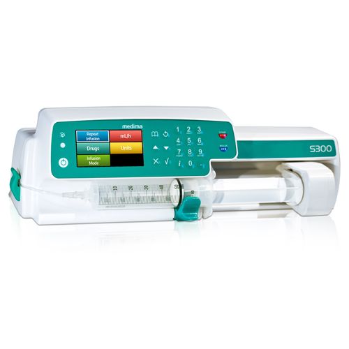 Bomba de jeringa 1 vía - S300 - Medima - pediátrica / TCI / ATIV