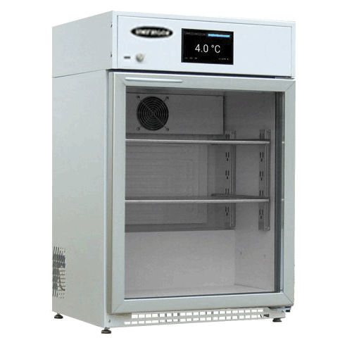 Refrigerador médico - M-VPV 140 - unifrigor - de tipo armario / con 1 puerta / con puerta de cristal
