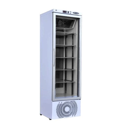 Refrigerador médico - M-VPV 360 CLASSIC - unifrigor - de tipo armario / con 1 puerta / con puerta de cristal